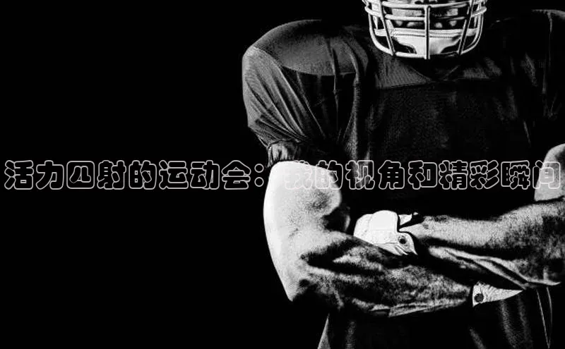 活力四射的运动会：我的视角和精彩瞬间